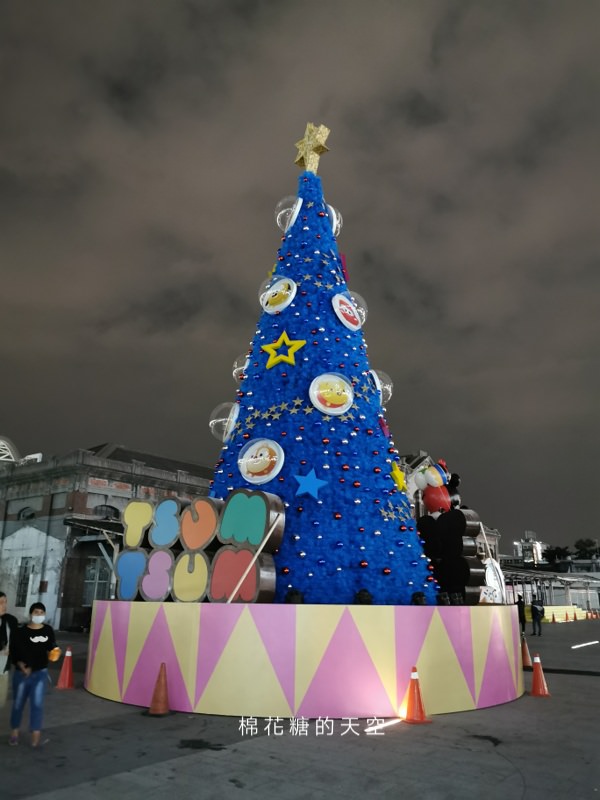 出現了！迪士尼TSUM TSUM聖誕樹太療癒～台中聖誕燈會這裡最可愛！