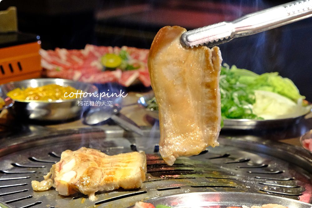 台中公益路唯一韓式燒肉吃到飽！五花肉.KR mini韓國烤肉BBQ台中只有這一家～