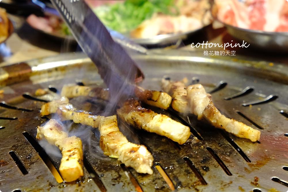 台中公益路唯一韓式燒肉吃到飽！五花肉.KR mini韓國烤肉BBQ台中只有這一家～