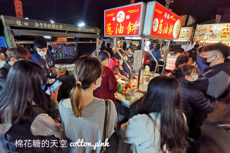 台中大雅夜市超人氣蔥油餅～假日想吃林江蔥油餅等半小時起跳！