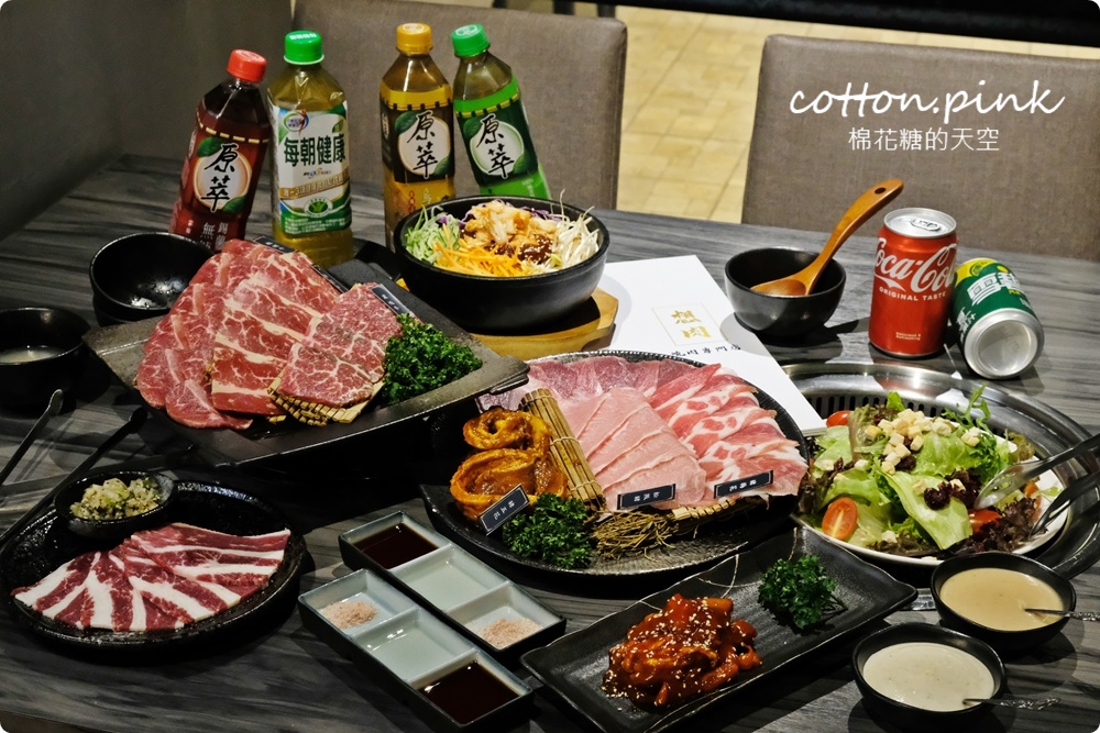 台中燒肉這家外觀低調～想肉燒肉肉片厚度卻很高調，最新韓風套餐吃起來